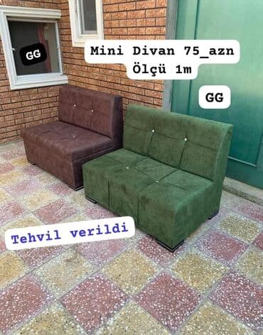 Sifarişlə mebel: Mini-divan, Yeni, Açılmayan, Bazasız, Parça, Ödənişli çatdırılma — 4