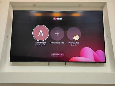 televizor aparati: Televizor Samsung LED ekran 55" 4K (3840x2160) — 2