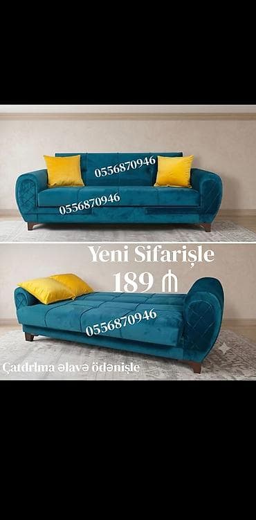 Divan, Yeni, Açılan, Bazalı, Parça, Ödənişli çatdırılma