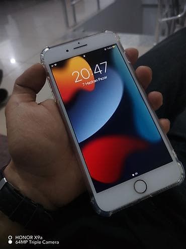 electronics iphone: IPhone 7 Plus, 32 GB, Çəhrayı, Barmaq izi — 1