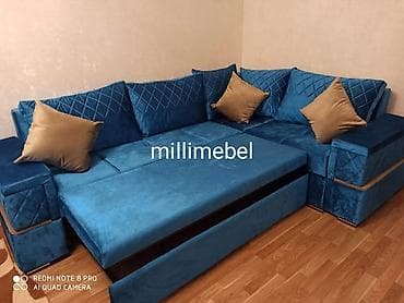 Künc divan, Qonaq otağı üçün, Parça, Bazalı, Açılan, Takos