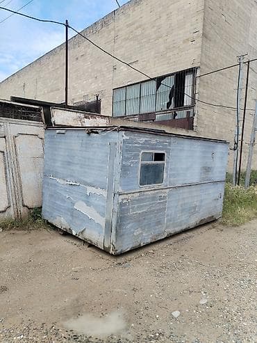 Metalkarkas konteyner/kabina - Material: tam metal karkas, qalın