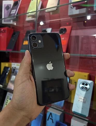 apple iphone se: IPhone 11, 128 GB, Qara, Zəmanət, Face ID, Sənədlərlə — 1