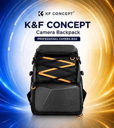 asus canta: K&F Concept Professional Camera Backpack – fotoqraflar üçün — 1