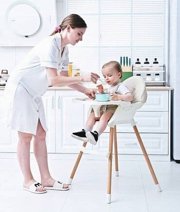 uşaq ucun yemek stolu: Uşaq qidalandırma masası 3-ü 1-də Vəziyyəti Yeni Rəng Çəhrayı — 1