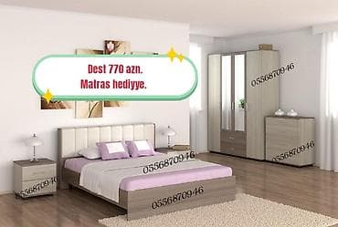 mebel skaflar: Yataq otağı mebel dəstləri – yeni sifarişlə hazırlanır Tərkib: - — 10