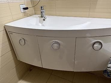 Borular: Yaxşı vəziyyətdə. Materialı keramikadır, Orans Sanitary ware alman — 3