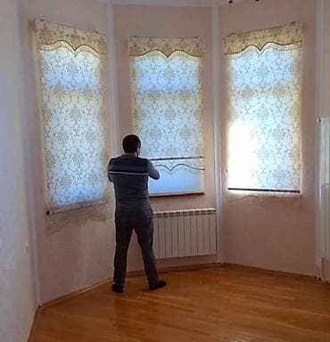 tullər: Dekorativ zebra tipli tül jalüz pərdələr - Naqişli, zərif şəbəkə — 1