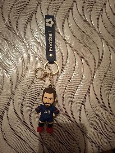 Futbol mövzulu açarlıq – Messi 30 dizaynı - Material: yumşaq silikon — 1