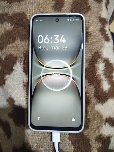 pulsuz telefon: Tecno Spark 20C, 128 GB, rəng - Ağ, Barmaq izi — 2