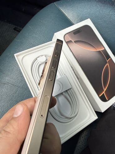 a12 telefonu: IPhone 16 Pro, 128 GB, Desert Titanium — 9