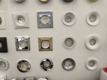 Tavan: İçməkan üçün LED spot işıqlar – müxtəlif dizayn və ölçülərdə Məhsul — 1