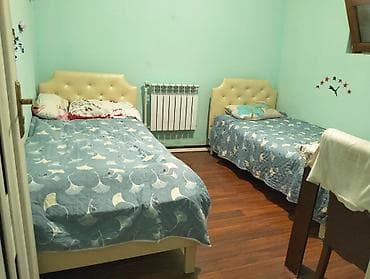 ramana ev: 2 otaqlı həyət evi - Plan: 2 yataq otağı, qonaq otağı, mətbəx və — 3