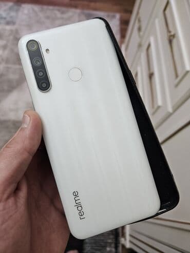 nur line: Realme 6i, 64 GB, rəng - Ağ, Barmaq izi — 1