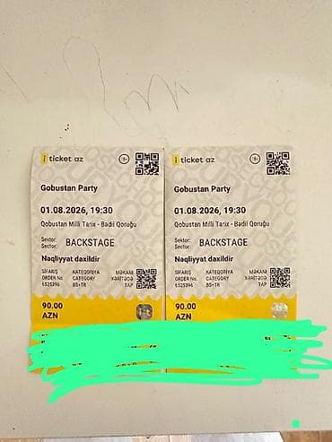 Qobustanda party neqliyat daxildi pulsuz aparib gerirler bletler