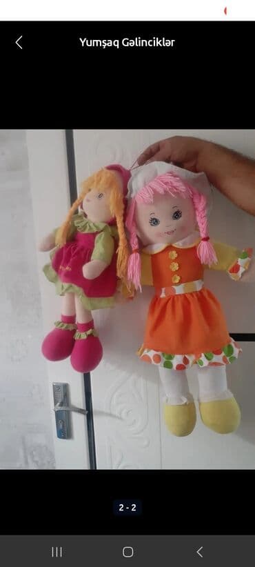 Cutu 15 azn - Material: yumşaq plyuş/parça, içi yüngül dolğu -