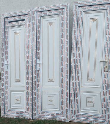 kreditle otaq qapilari: Yeni Plastik qapı Zamok ilə, Zəmanətli, Pulsuz quraşdırma, Ödənişli çatdırılma, Rayonlara çatdırılma, Pulsuz çatdırılma — 5