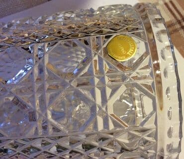 büllür: Buz qabı, büllur, ağır, Bleikristal brendi, Almaniya, diametr 12 sm — 3