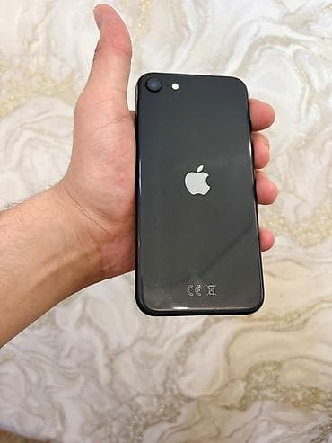IPhone SE 2022, 64 ГБ, Черный, Отпечаток пальца, Беспроводная зарядка — 3