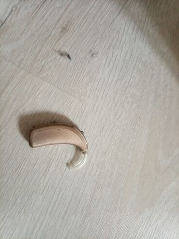 Tibbi avadanlıq: Qulaqcıq aparatı (BTE – qulaqarxası model) - Rəng: bej/qızılı ton — 2