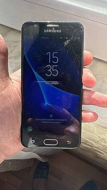 nokia e 72: Samsung Galaxy J5 Prime, 16 GB, rəng - Qara, Qırıq — 3