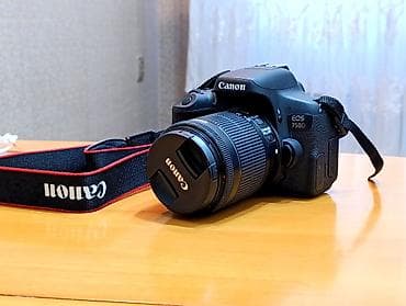 Canon 750D cox az istifadə olunub 18-55mm Stm linzasi var. sessiz