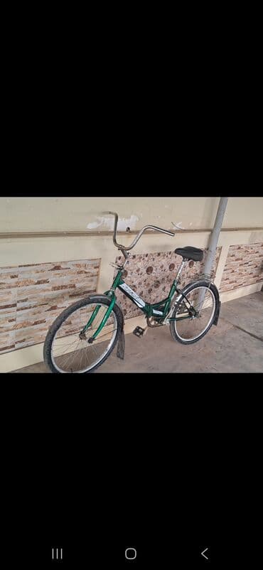 elektrikli velosiped qiymetleri: İşlənmiş Şəhər velosipedi 24", sürətlərin sayı: 1, Ünvandan götürmə — 1