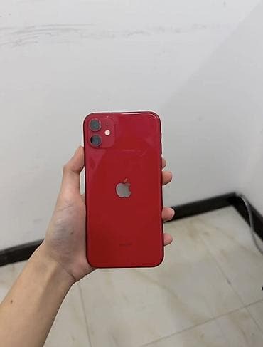 iphone 13 pro max kreditle: IPhone 11, 64 GB, Qırmızı — 3