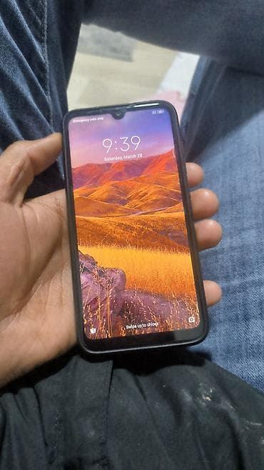 philips xenium x501: Xiaomi Mi Play, 64 GB, rəng - Mavi, 
 Barmaq izi — 3