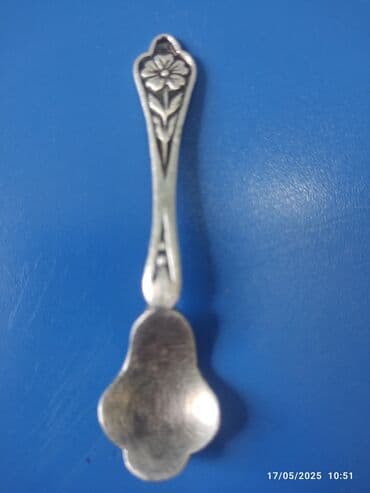 supnik qaşığı: Antik melixor duz qaşiği ideal vəziyyətdə naxışləcəmi metrosunun — 2