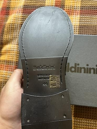 qara kabloklar: Baldinini kişi loaferləri. ORİGİNAL!!! Model: U2B782CHRI0000 — 8