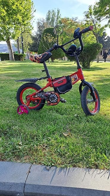 12 dyumlu velosiped: İşlənmiş İki təkərli Uşaq velosipedi Giant, 14", sürətlərin sayı: 1, Pulsuz çatdırılma — 9
