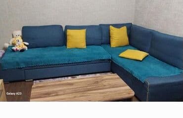 işdəmiş divan: Künc divan, İşlənmiş, Açılan — 1