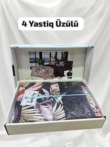 Fiqurlar: İki nəfərlik Anti-allergen Pambıq Yorgan üzü — 4