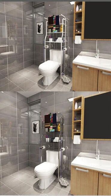 вешалка напольная в прихожую: Kod qr-5299 Yeni model qalın dəmirlli unitaz rəfi Ölçü standartı Model — 3