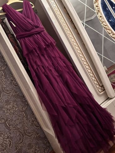 şifon koftalar: Ziyafət donu, Maksi, S, M — 2