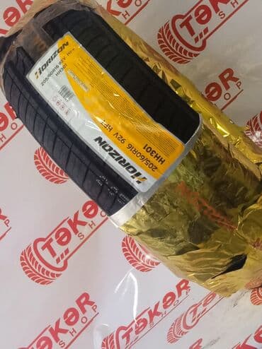 teker alemi sumqayit: Horizon 205 60 16 Çin istehsalı 4 fesil keyfiyyətli təkərlərdir.Nəqd — 2