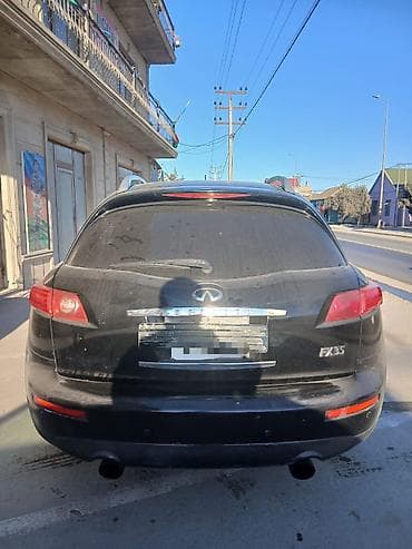 kardan niva: Infiniti FX35 – qara rəngli krossover/SUV Xüsusiyyətlər: - Model — 4
