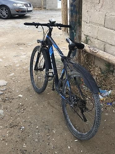 velosiped kameri: Anmier MTB velosipedi - Çərçivə: yüngül alaşımlı, qara-mavi dizayn - — 4