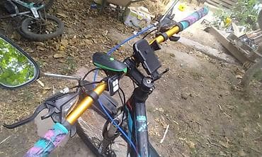 velosiped ural: SAFT marka dağ velosipedi - Geniş, yüngül alaşımlı çərçivə, idman — 5