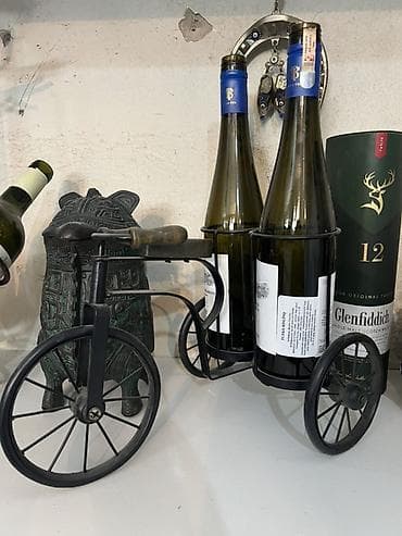 pive: Dekorativ metal şərab butulkası dayaqları və aksesuarları(Qiymətlər — 2