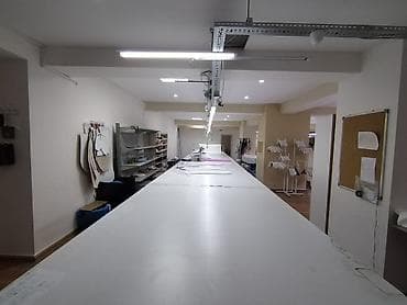 nur mobilya divan fabriki: - Geniş kəsim və üst-üstə yayma masası – uzun ölçülü, parça kəsimi və — 1