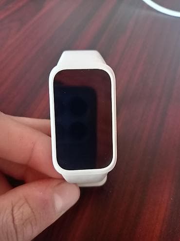 iphone saatlari: Yeni, Smart qolbaq, Xiaomi, Bluetooth, rəng - Ağ — 2