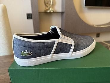 Lacoste slip-on kişi ayaqqabısı - Model: Slip-on (bağsız), gündəlik