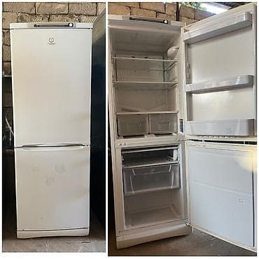 qapi zvanoku: Indesit iki kameralı soyuducu - Aşağıda dondurucu, yuxarıda əsas — 1