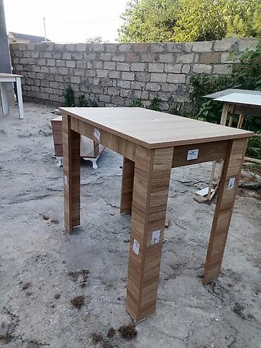 stullarin satisi: Mətbəx masası, Yeni, Açılmayan, Laminat, Kvadrat masa — 2