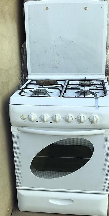Qaz plitəsi və soba – 4 gözlü, mexaniki idarəetmə ünvan Xırdalan -
