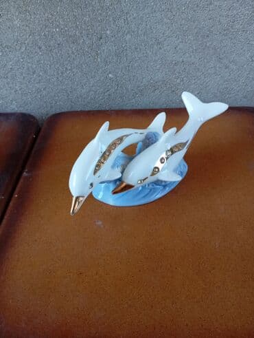 ağ balıq: Fiqur, Keramika, rəng - Ağ — 4