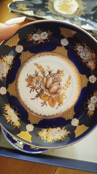 набор ключей купить: Nəlbəkilər, 6 ədədli dəst, rəng - Göy, Farfor, Çexiya — 2