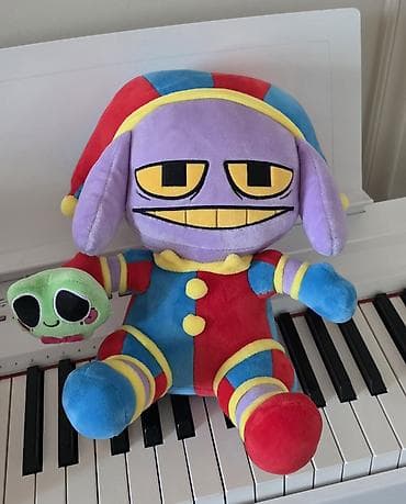 toy pudil: THE AMAZING DIGITAL CIRCUS JAX SUIT POMNI PLUSHIE ORIGINAL Glitch — 1